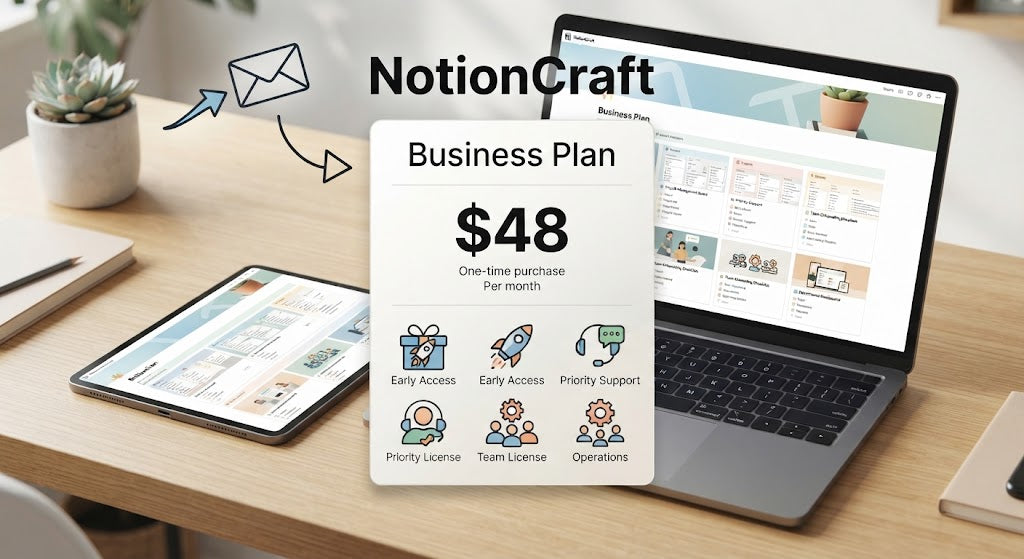 BUSINESS PLAN NotionCraft